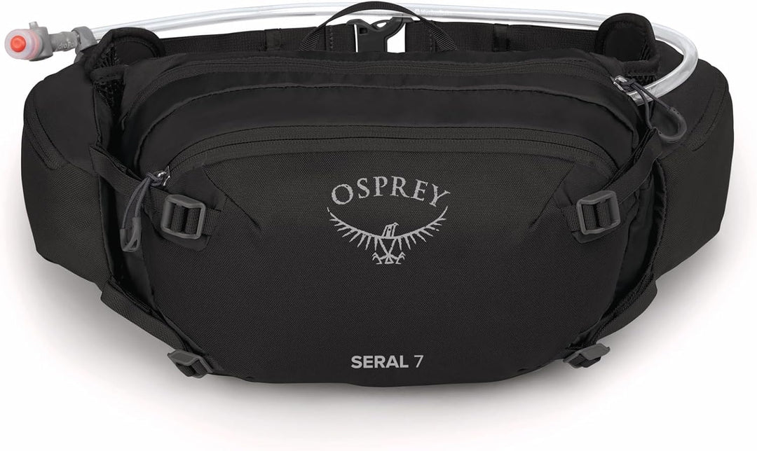 Osprey Seral Unisex Lumbal-Tasche O/S - Fassungsvermögen 7L Schwarz, O/S - Fassungsvermögen 7L Schwa