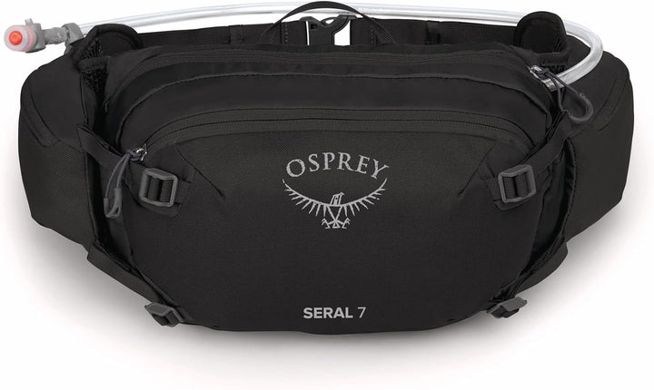 Osprey Seral Unisex Lumbal-Tasche O/S - Fassungsvermögen 7L Schwarz, O/S - Fassungsvermögen 7L Schwa