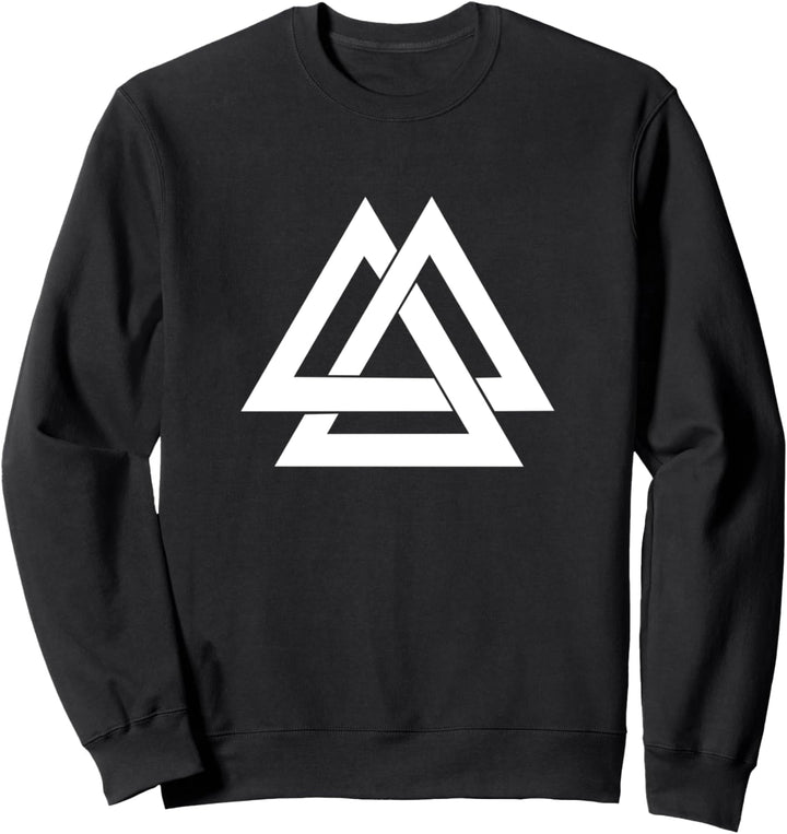 Viking Valknut Icelandic Nordic Norse Viking Valknut Sweatshirt