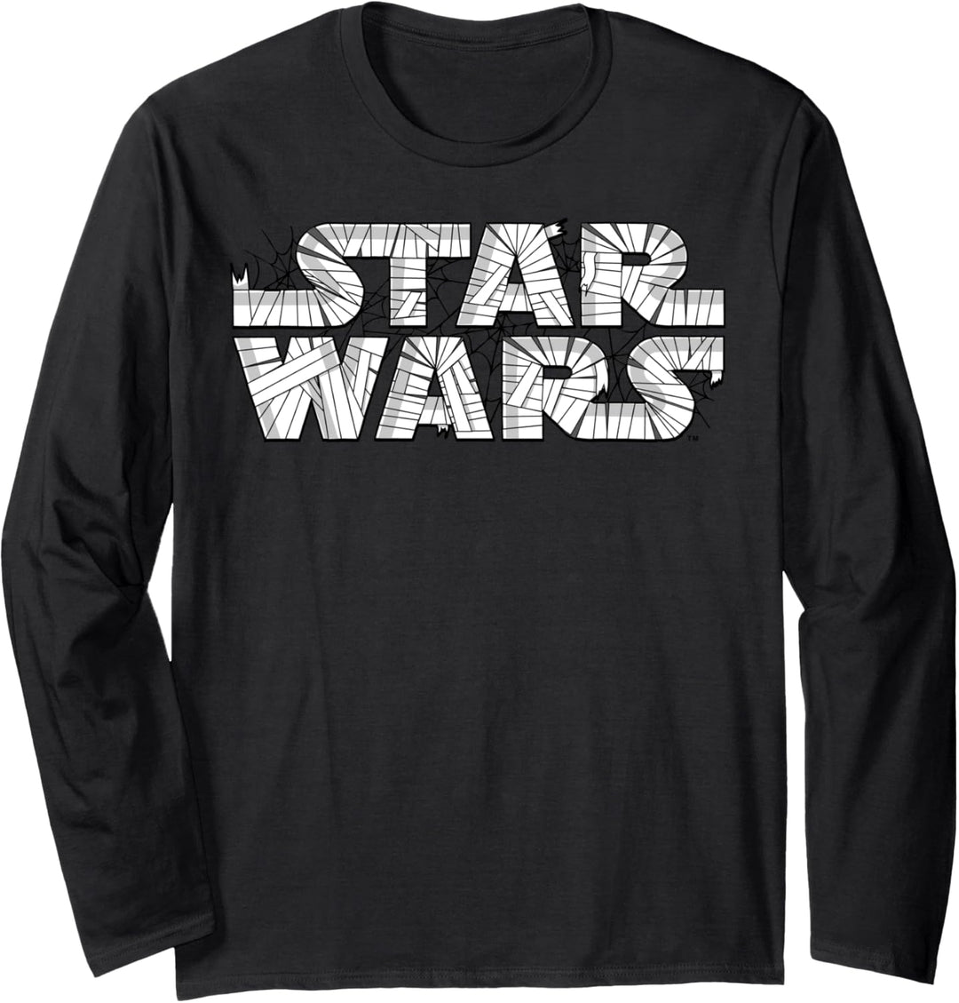 Star Wars Halloween Wrap Logo Langarmshirt