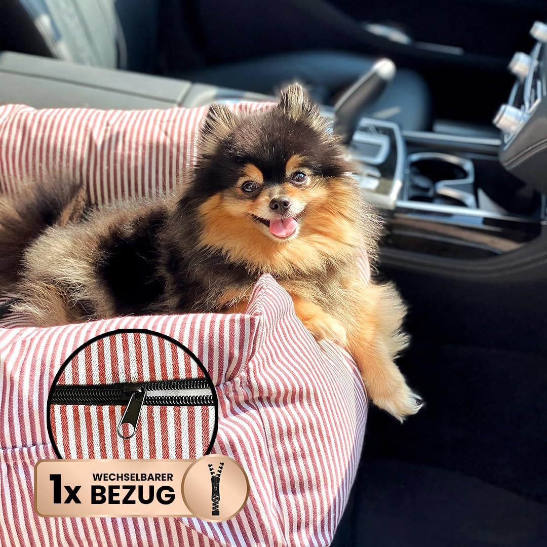 Wahre Tierliebe® Ersatzbezug mit Gurt für WahreTierliebe Autositz I Verlängere die Lebensdauer deine