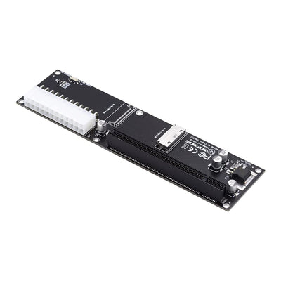 cablecc Oculink 8X SFF-8612 8611 an PCI-Express PCIe 16x-Adapter mit ATX 24Pin Power Port für Mainbo