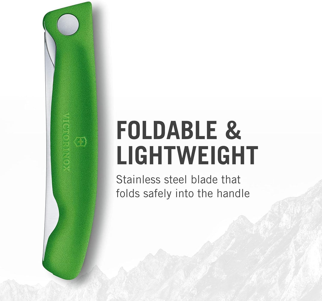 Victorinox, Swiss Classic, Profi Tomaten- und Tafelmesser, Extra Scharfe Klinge, Wellenschliff, 11 c