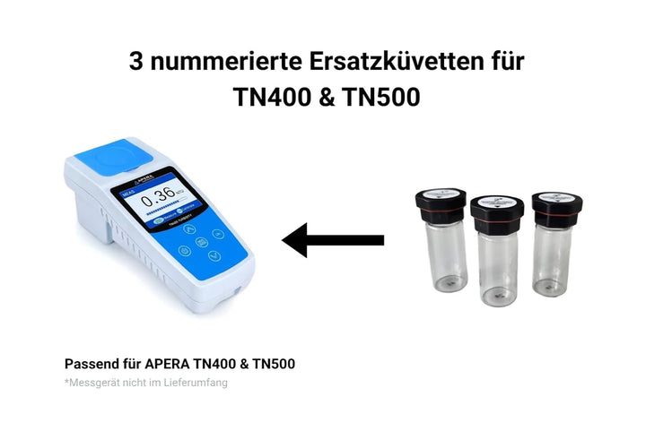 Apera Instruments TN400-S2 Probenfläschchen-Set