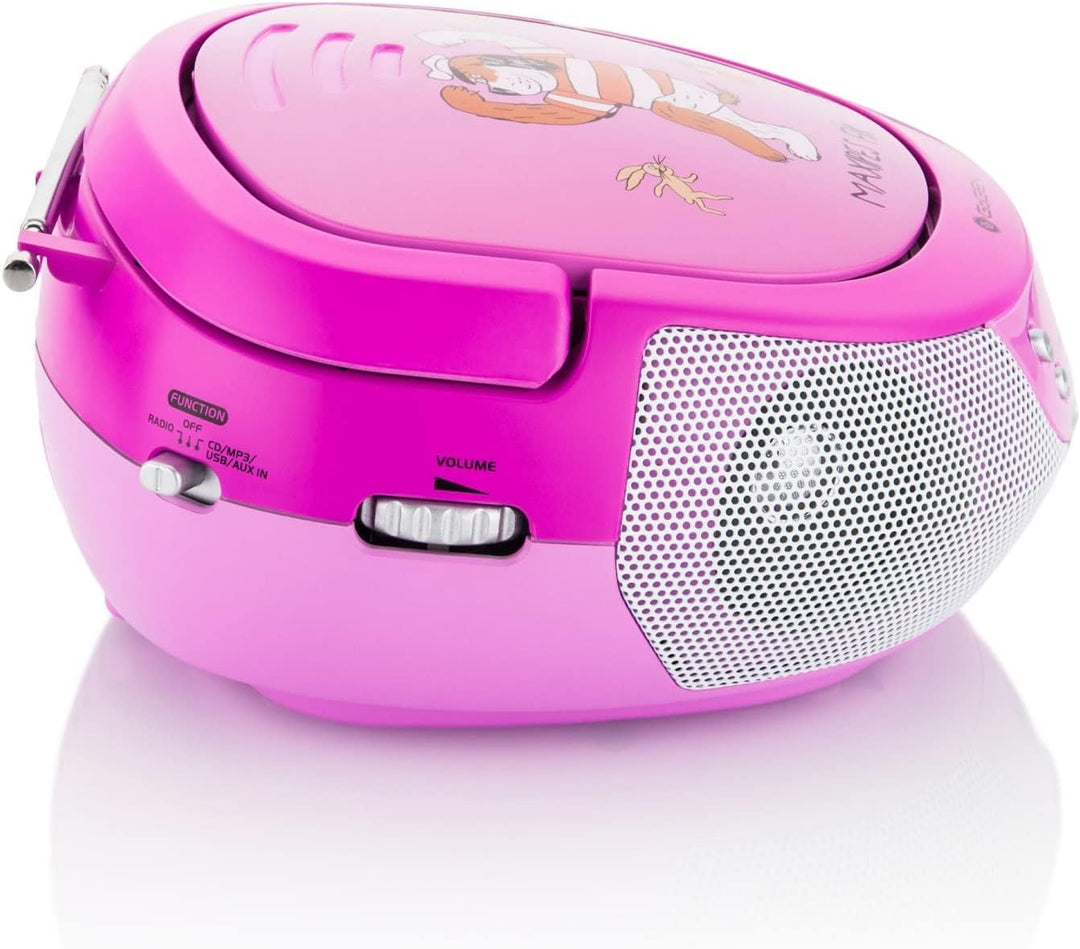 GoGEN Karaoke CD-Player I Maxipes I Bluetooth I USB Port I Karaokemikrofon I Kopfhöreranschluss I Ka