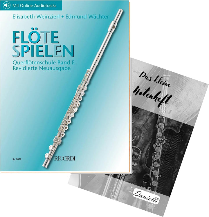 Danielli Elisabeth Weinzierl-Wächter: Flöte spielen Band E, Querflötenschule mit Online-Audio und No