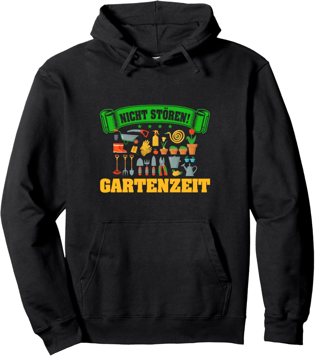 Nicht stören Gartenzeit lustiger Spruch Pullover Hoodie