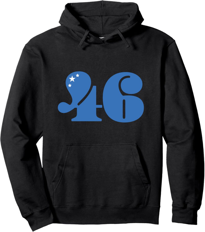 Nummer 46 Pullover Hoodie