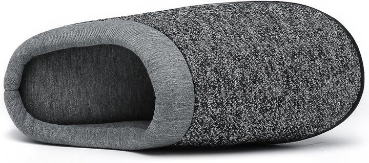 Mishansha Herren Damen Warme Hausschuhe Winter Memory Foam Plüsch Pantoffeln Rutschfest Slippers,Gr.