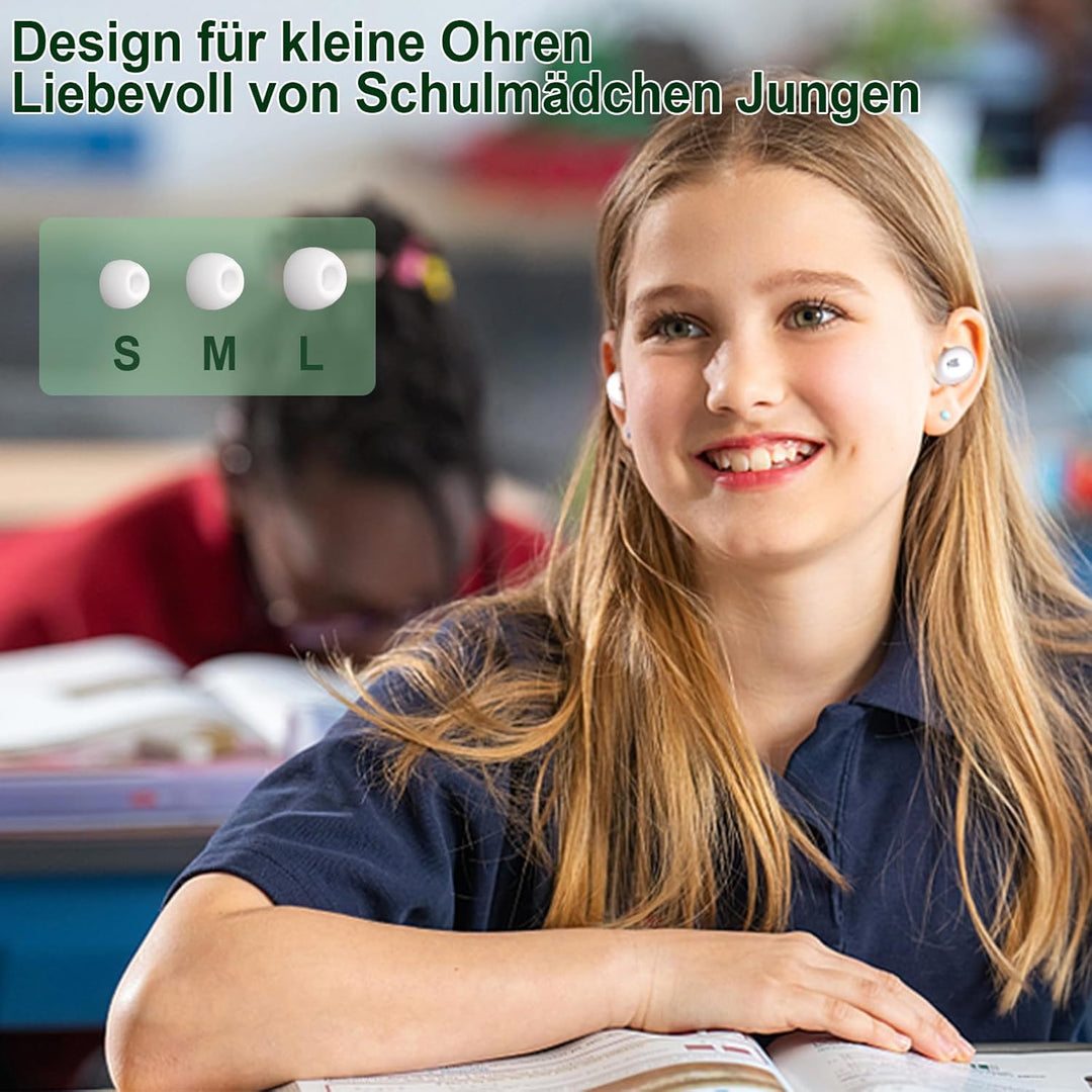 Kinder Kopfhörer Bluetooth, 30 Stunden Spielzeit, Niedliche Katze, Sichere Lautstärke 85 dBA, Blueto