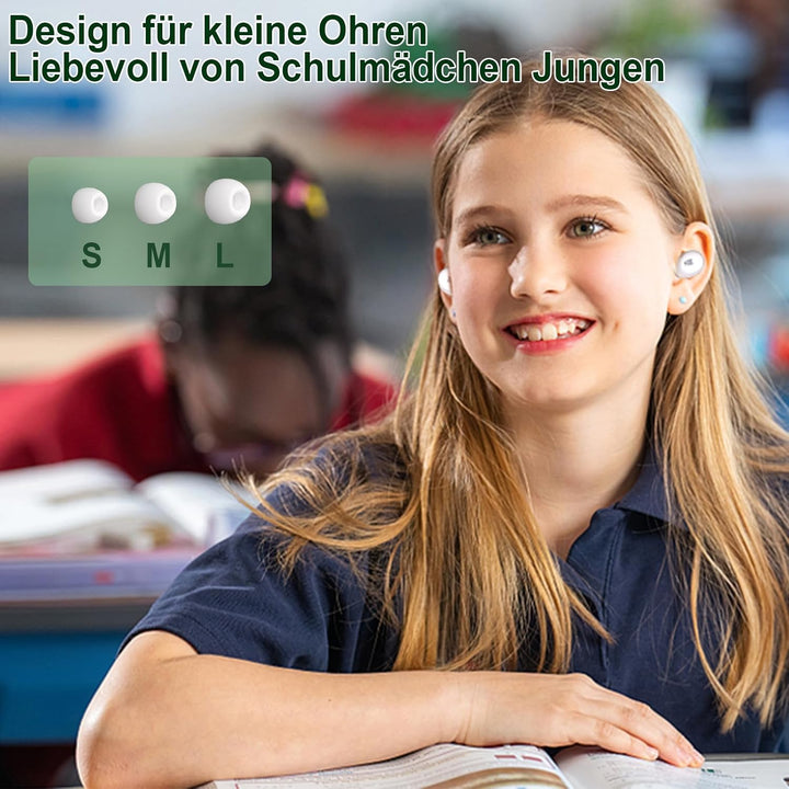 Kinder Kopfhörer Bluetooth, 30 Stunden Spielzeit, Niedliche Katze, Sichere Lautstärke 85 dBA, Blueto