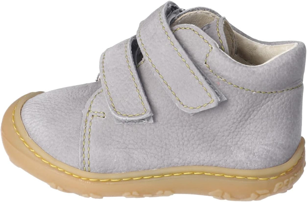 PEPINO Ricosta Mädchen und Jungen Stiefel Chrisy,Kinder Boots,WMS:Mittel,terracare, Grau 450