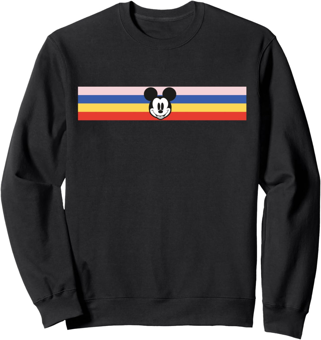 Disney Mickey Mouse Mickey Stripes Sweatshirt