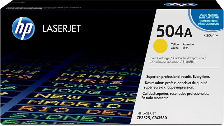 HP Toner 504A gelb (CE252A) (0883585595716)
