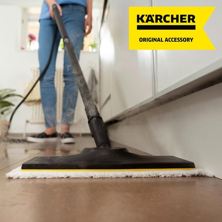 Kärcher Mikrofaser-Bodentücher EasyFix, kompatibel mit der Bodendüse EasyFix für die Kärcher SC Damp