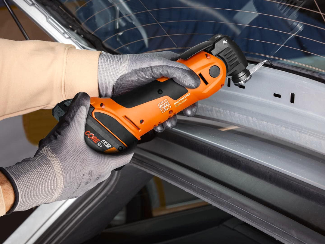 Fein Akku MULTIMASTER MM 700 1.7 Q Autoglas AS (18 V, Akku 5,0 Ah, AMPShare, Multitool, speziall für