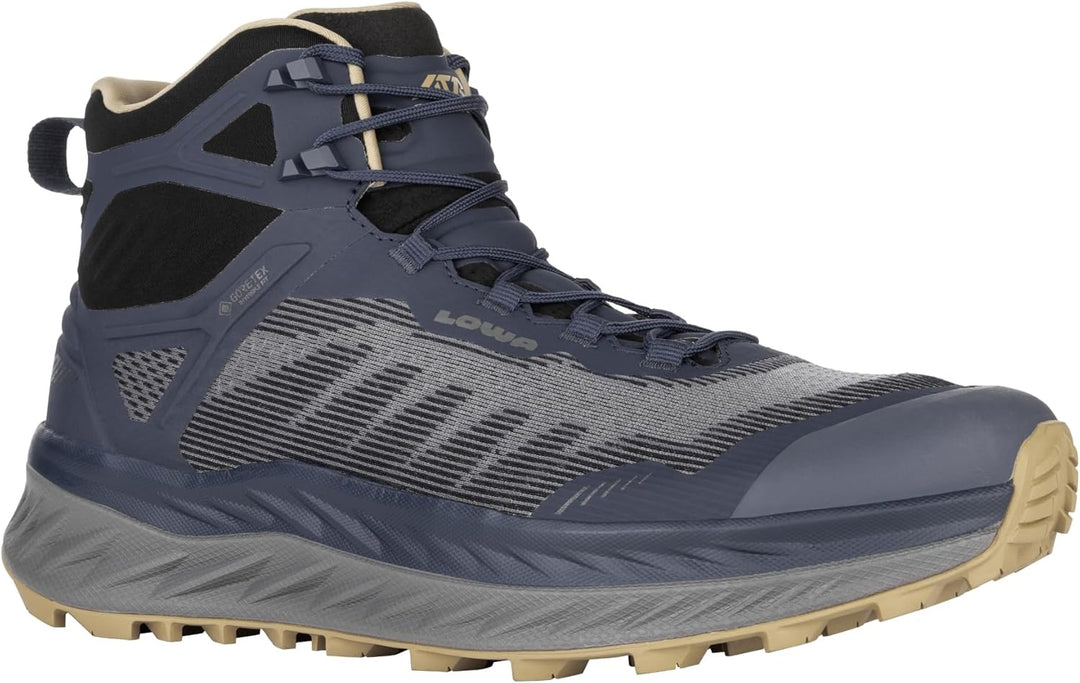 LOWA Stiefel hoch Renegade EVO Ice GTX Ws 40.5 EU Navy Dune, 40.5 EU Navy Dune