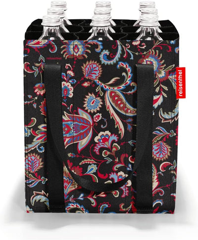 reisenthel Unisex Bottlebag Blau 24 x 28 x 24 cm Paisley Black, 24 x 28 x 24 cm Paisley Black