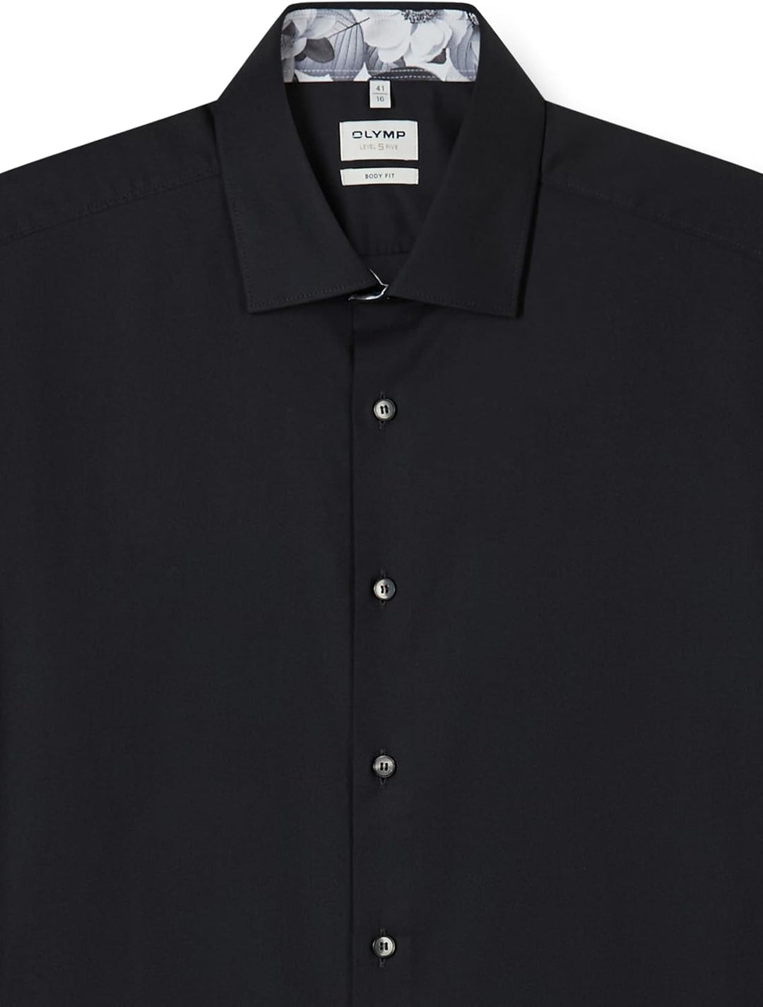 OLYMP Herren Oberhemd Langarm 216014,Twill,366 Level 5 Body fit (15.05.2015 - F16),New York Kent-2 4