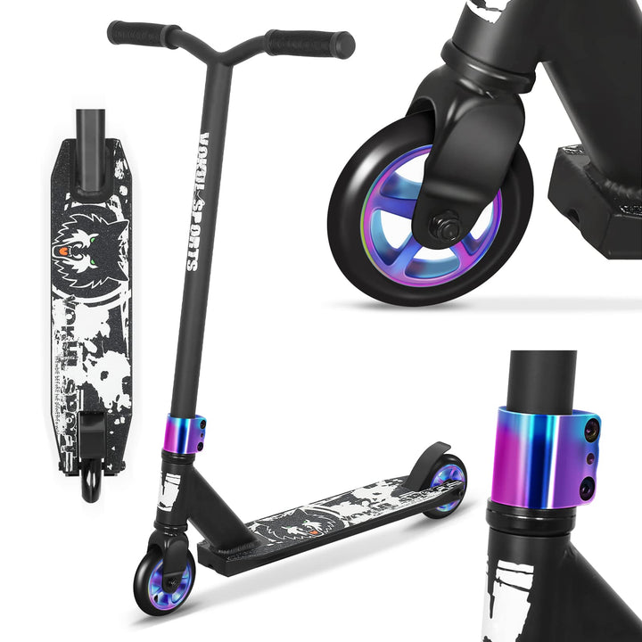 Stunt Scooter Joycruise Profi Scooters, Trick Stunt Roller für Jugendliche Kinder ab 6 Jahre Jungen