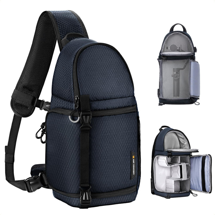 K&F CONCEPT Kamera-Umhängetasche, Wasserdichte Kameratasche, Fotografie tägliche Reise Camera Bag,Ta