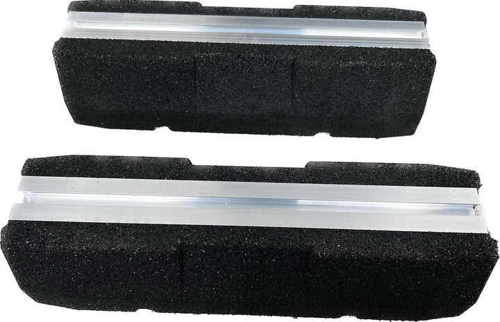 Dämpfungssockel Set 2x 400 mm für Klimaanlagen, Bodenkonsole für Wärmepumpen | 2 Stück Antivibration