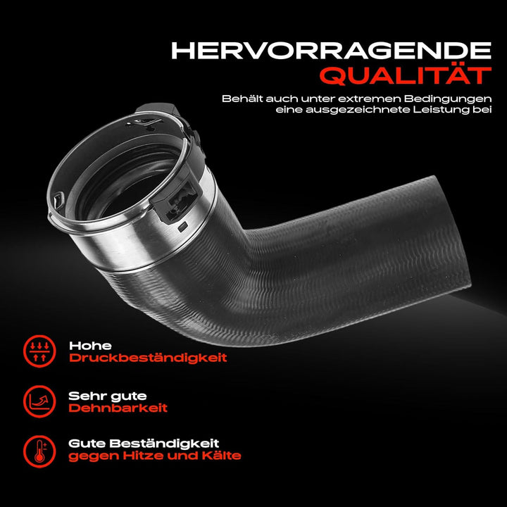 Ladeluftschlauch Turboschlauch für 5er E60 E61 525d 530d 2.5L 3.0L 2002-2010 11617799401