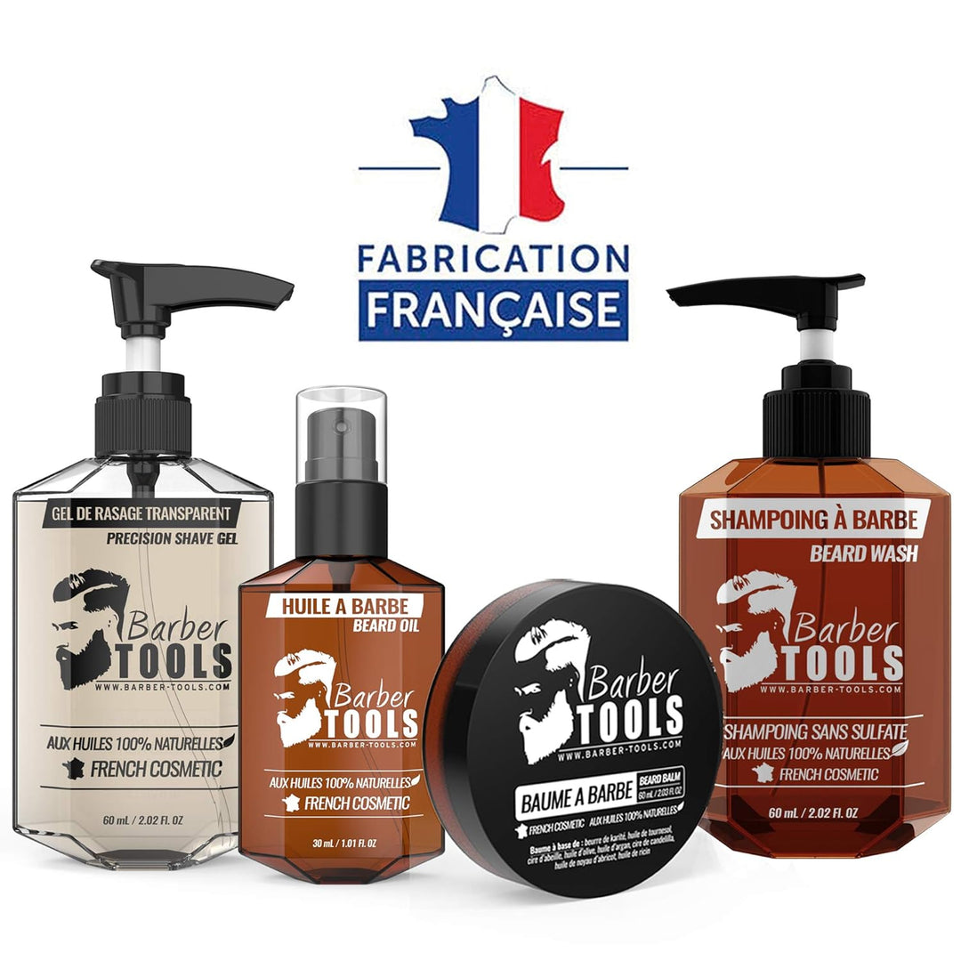 ✮ BARBER TOOLS ✮ Kit/Bartpflege set/Bart-set/Bart und Rasur | Kosmetik Made in