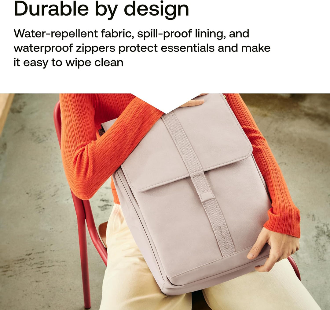 Bugaboo Wickelrucksack, Wasserabweisende Tasche aus nachhaltigem Material, Einfach zu reinigen, mit