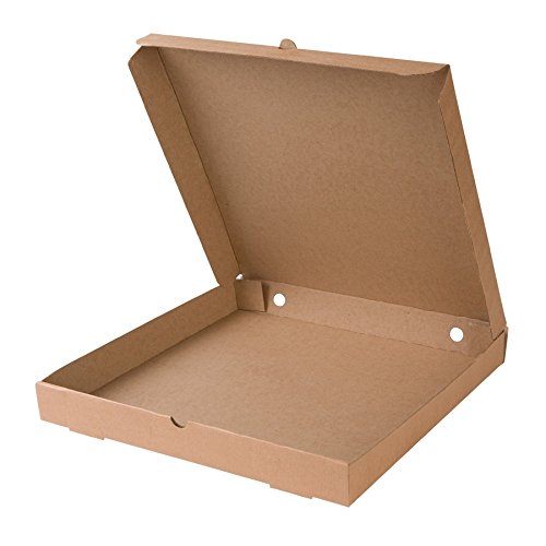 BIOZOYG Pizzakarton Pizzaschachtel Karton für Pizza I Pizza-Boxen 31x31 cm Pizza-Kartons 100 Stück I