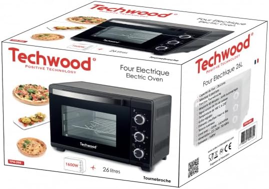 Elektrischer Ofen TFO-266 Techwood, Black, Medium