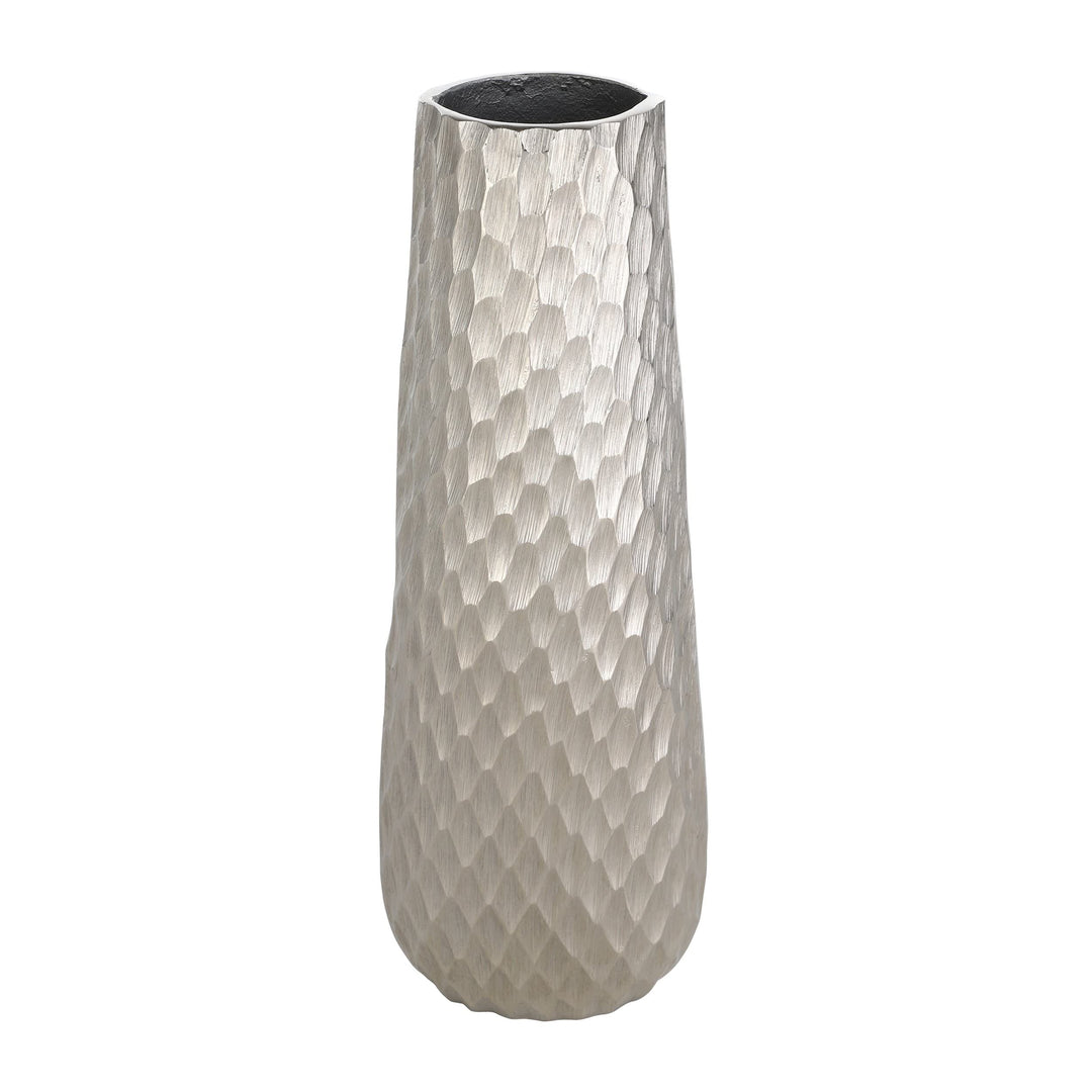 EGLO LIVING Metallvase Nilgaut, Elegante Deko Vase, gehämmerte Dekovase für Wohnzimmer, Blumenvase a