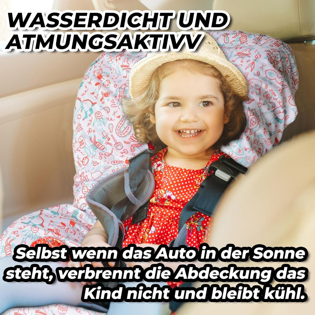 Universal-Bezug für Autositz, wasserdicht, atmungsaktiv – Bezug für Babys, Autositze, Universal-Bezu