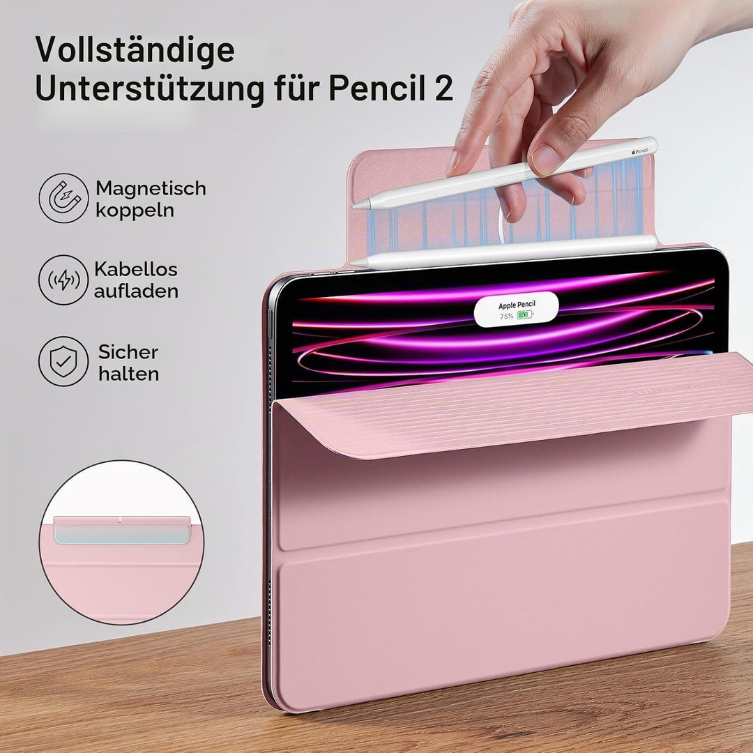 ESR für iPad Pro 12,9 Zoll Hülle 2022/2021/2020 (6./5./4. Generation), iPad Air 13 Zoll M3/M2 (2025/