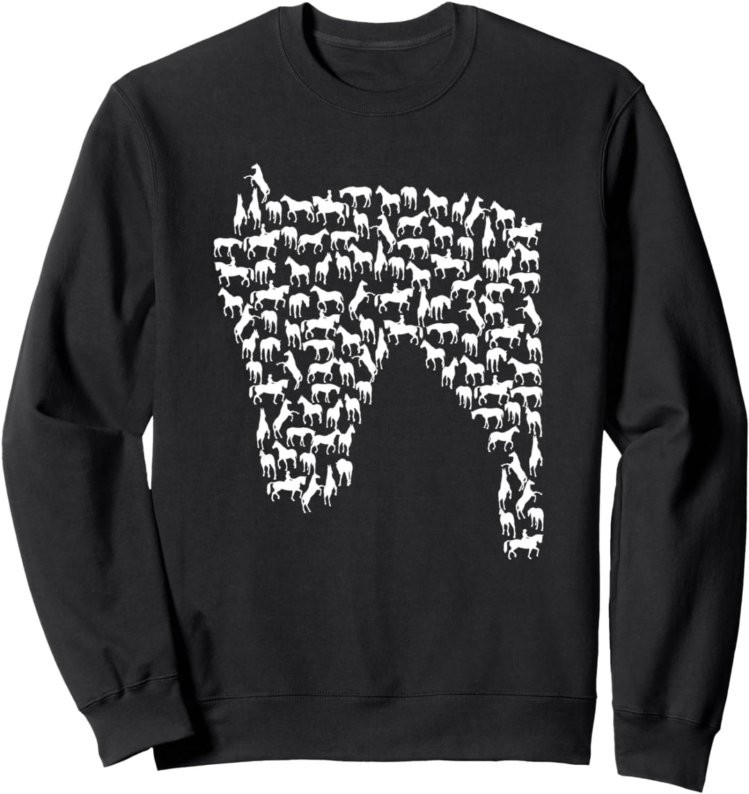 Dressurpferd - Dressur reiten Pferde Dressur Reiten mädchen Sweatshirt