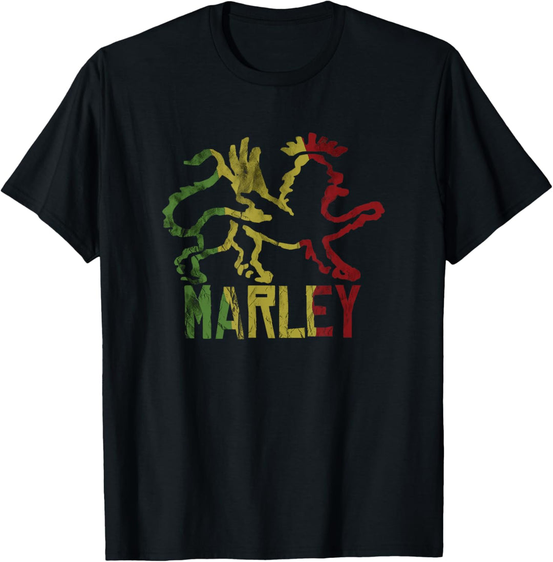 Ziggy Marley - Tuff Gong Official Merchandise - Rasta Lion T-Shirt