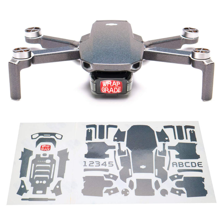Wrapgrade Skin Sticker Set Kompatibel mit DJI Mini 2 (Coloration-X), COLORATION-X