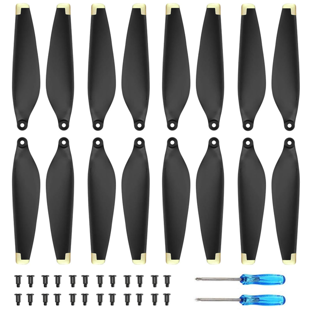 Mini 3 Propeller, 16 Pcs Drohne Mini 3 Propeller mit 24 Schrauben und 2 Schraubendreher, Mini 3 Zube