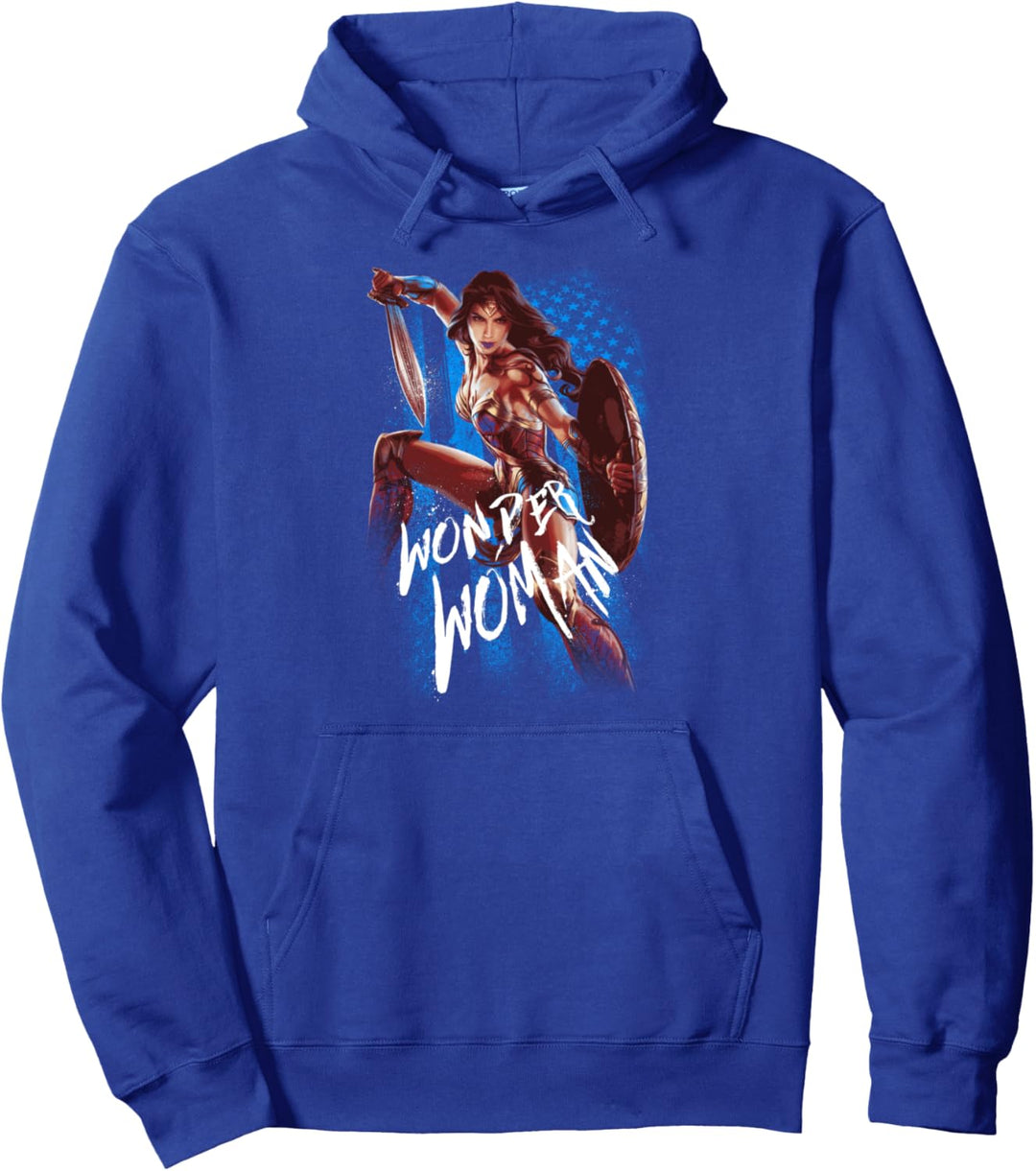 Wonder Woman Movie American Hero Pullover Hoodie