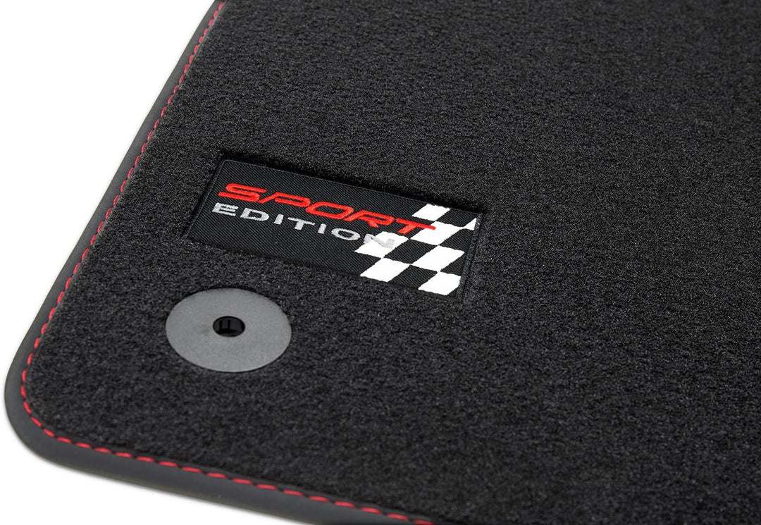 tuning-art 196 Sport Edition Fussmatten für Seat Leon 1M Toledo 1M Sport 1999-2006