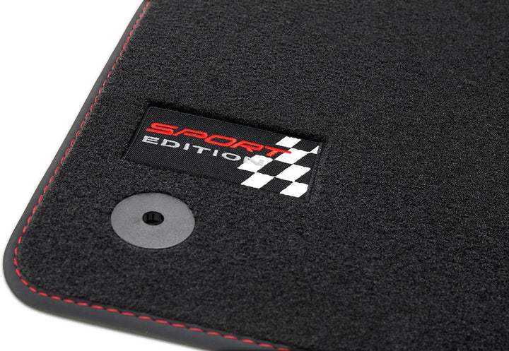 tuning-art 196 Sport Edition Fussmatten für Seat Leon 1M Toledo 1M Sport 1999-2006