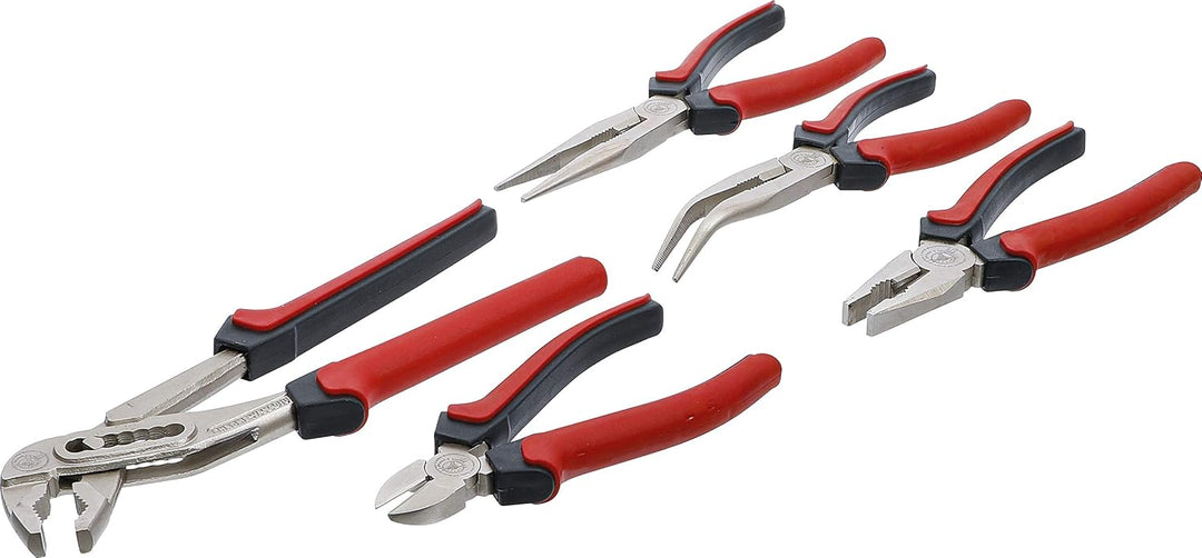 BGS Diy 330 | Zangen-Satz | 5-tlg. &amp; HAZET Schraubendreher-Satz 810SPC/6 | 6-teilig mit rutschfestem