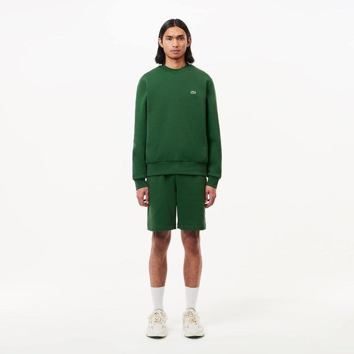 Lacoste Herren Kurze Trainingshose GH9627, Männer Sportshorts,Freizeithose,Regular Fit XXS Grün, XS