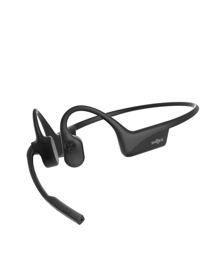 SHOKZ OpenComm2 2025 Upgrade kabellose Knochenschall Kopfhörer, Bluetooth Open-Ear-Headset mit Noise
