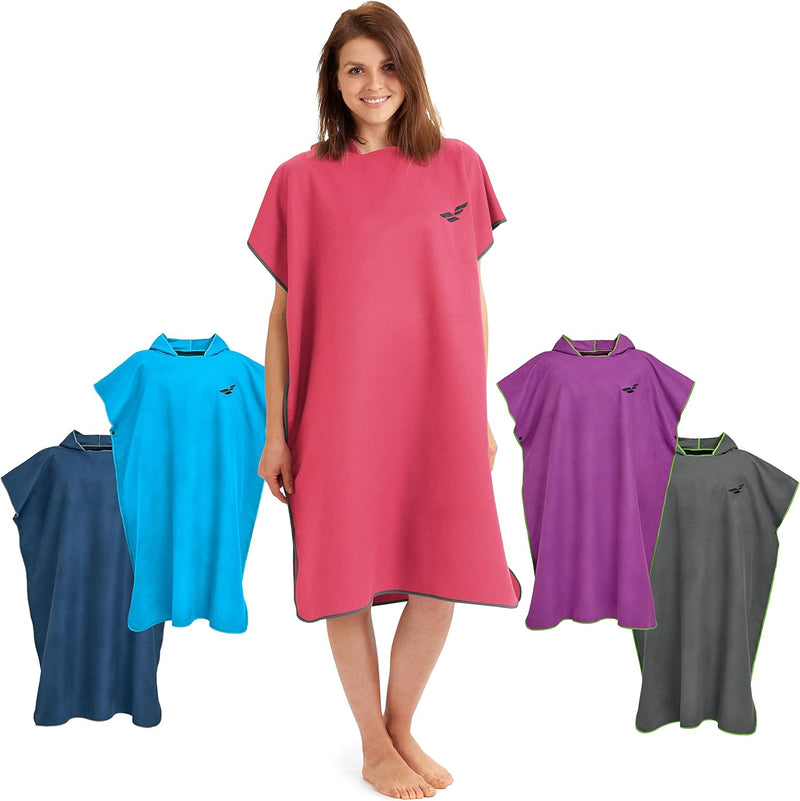 Fit-Flip Umziehhilfe Strand – Ultraleicht und schnelltrocknend – Surf Poncho Herren und Damen, Umkle