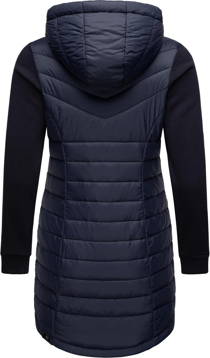 Ragwear Damen Übergangsjacke leichte Jacke lang mit Kapuze Lucinda Long II Intl XS-6XL 3XL Navy24, 3