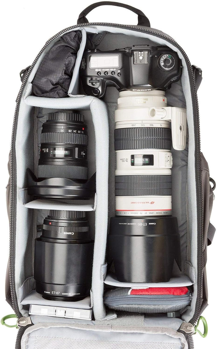 MindShift Gear BackLight Outdoor Adventure Kamera Daypack Rucksack L Anthrazit, L Anthrazit