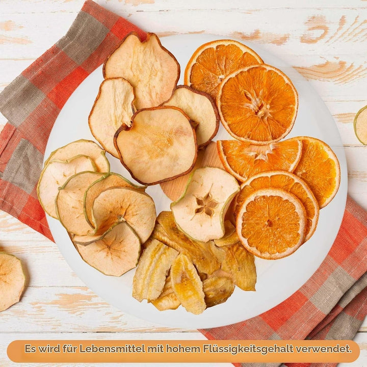 2 Stück Obstdörrgerät, Dörrgerät, Trocknertablett, Silikon-Fruchtrollenblätter, wiederverwendbare Tr