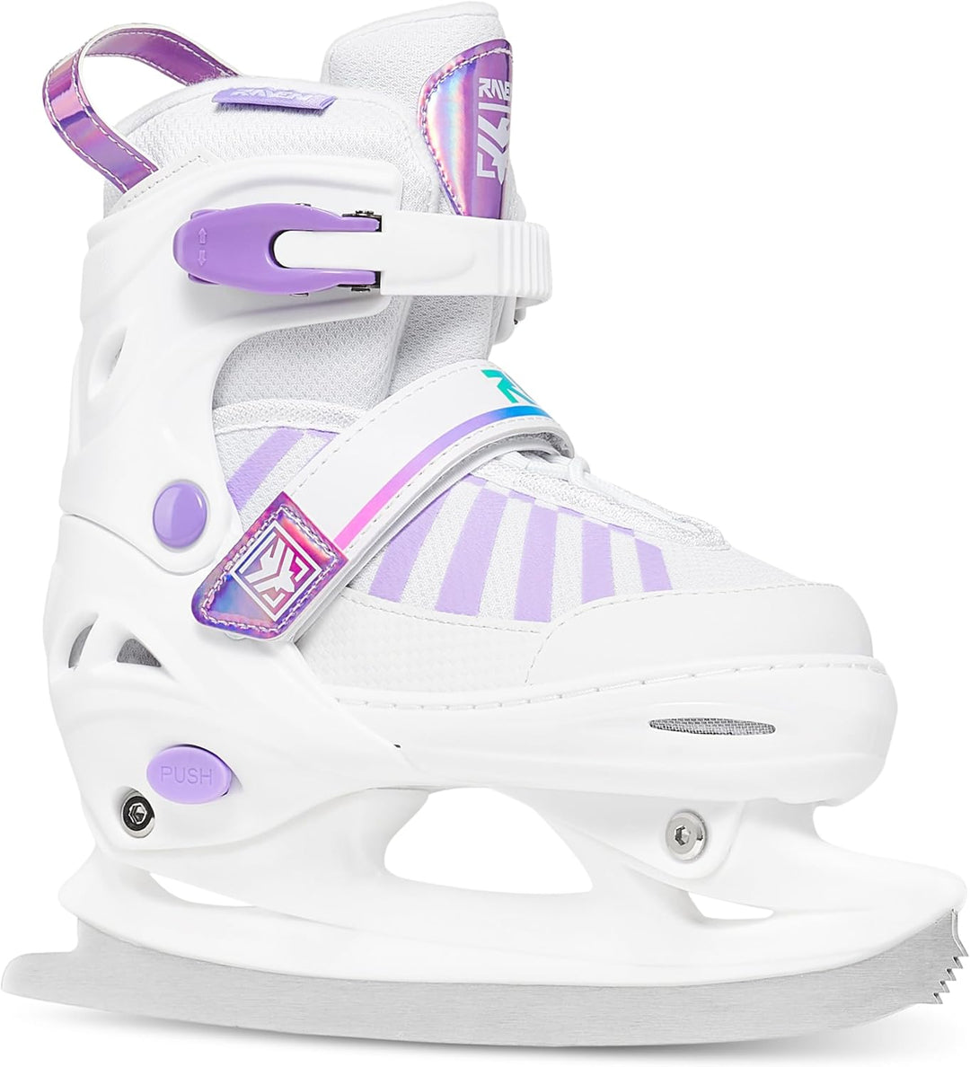 RAVEN Inline Skates Inliner für Kinder und Erwachsene OPTIONAL 2in1 mit Schlittschuhen verstellbar O