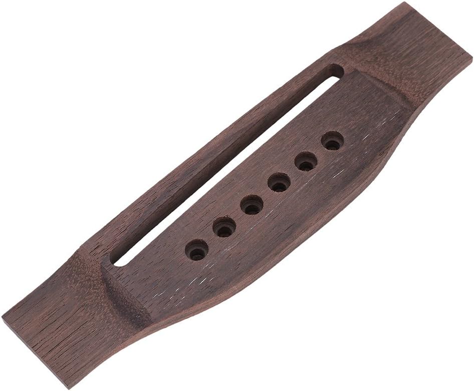 Gitarre Brücke Sattel Mutter Nuss 6 String Holz Akustische Gitarre Brücke Knochen Pins Einstellbare